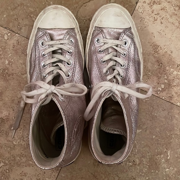 Limited Edition Purple Converse - Picture 3 of 6